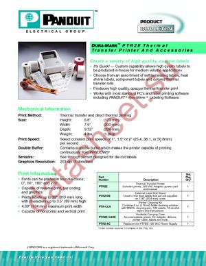 TTC-DS110-.5 datasheet  